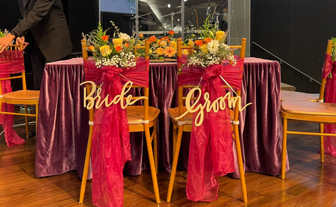 Bride & Grooms' Chair Bride & Grooms' Chair